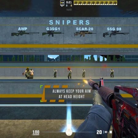 CS2 Aim Training Drills and Crosshair Placement Routines