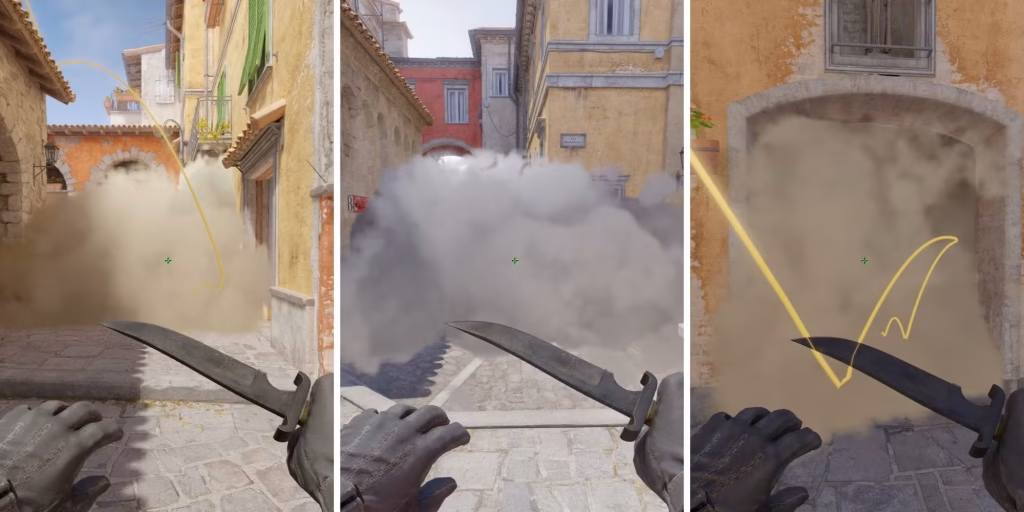 – CS2 Guide smokes cs2