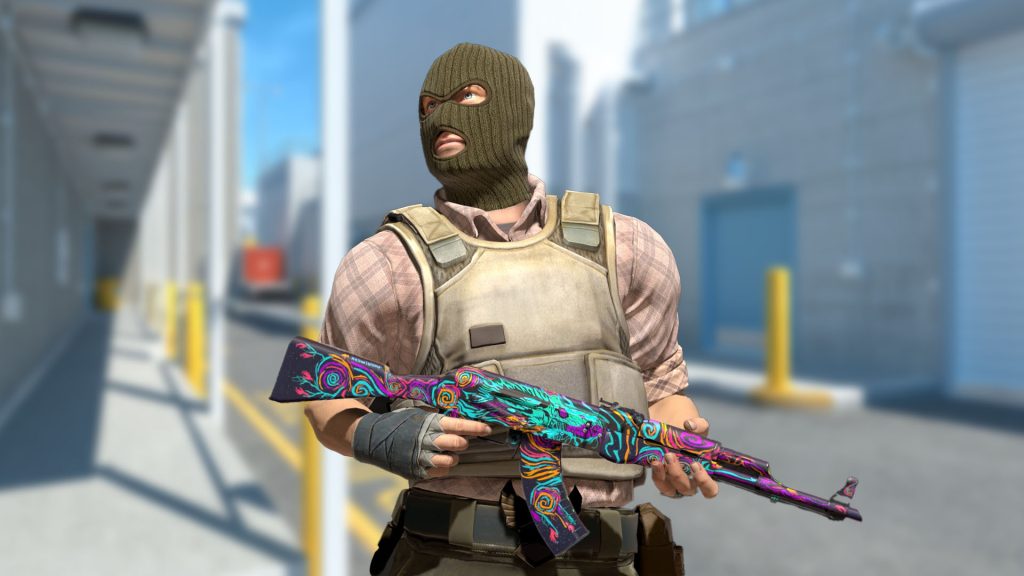CS2 Player with weapon