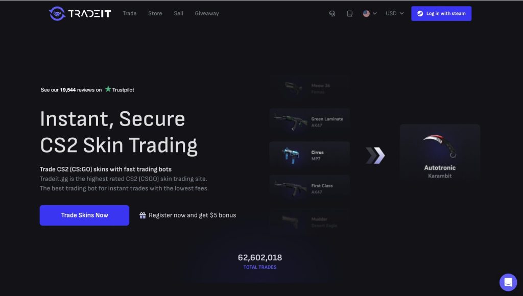 – CS2 Guide Tradeit.gg site