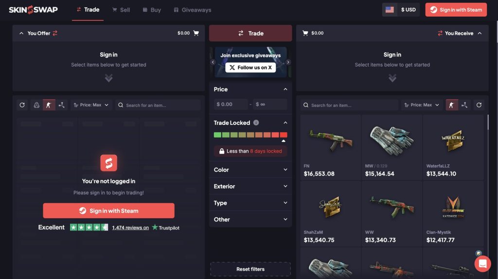 Screenshot 2025-10-13 at 124536 – CS2 Guide Skinswap features