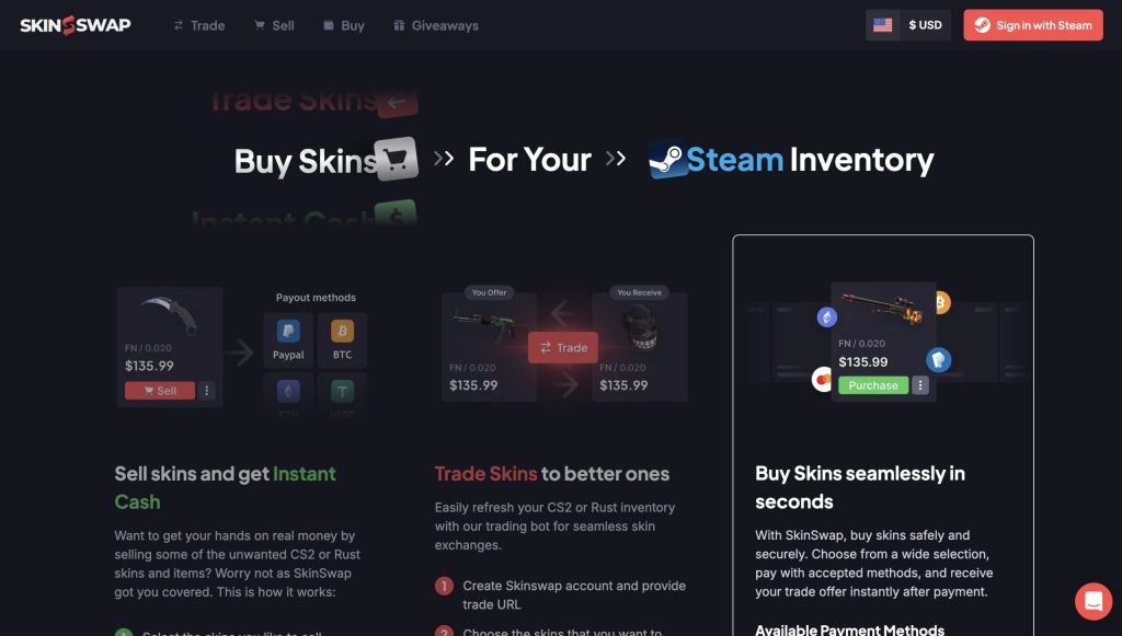 Screenshot 2025-10-13 at 125209 – CS2 Guide Payment options Skinswap